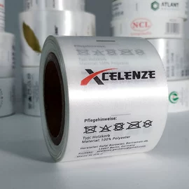 洗唛、商标;吊粒、吊牌