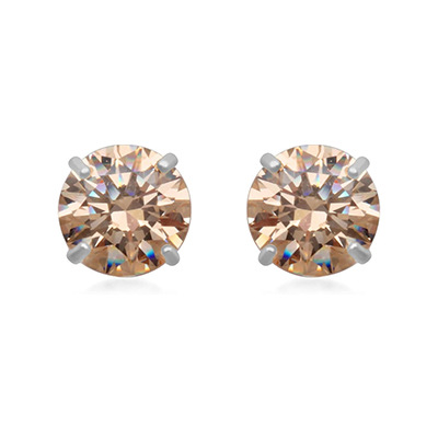 クロスボーダー F136 チタン合金ジュエリーヘッド 5A ジルコン外歯ネジリップネイルイヤリングへそネジ鼻ネジピアスアクセサリー