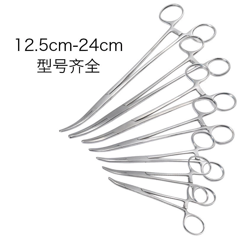 Немедицинская нержавеющая сталь Hemostat Pet прямой локоть банки рыболовный Тяговый крючок леска Hemostat