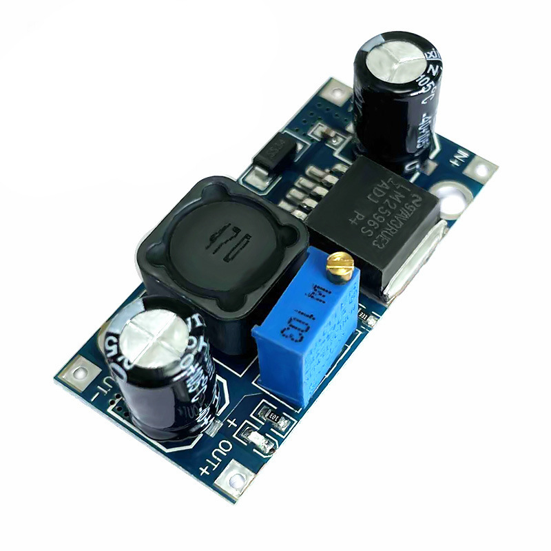 直插电容 LM2596S-ADJ 降压电源模块 DC-DC 5V12V24V 3A可调稳压