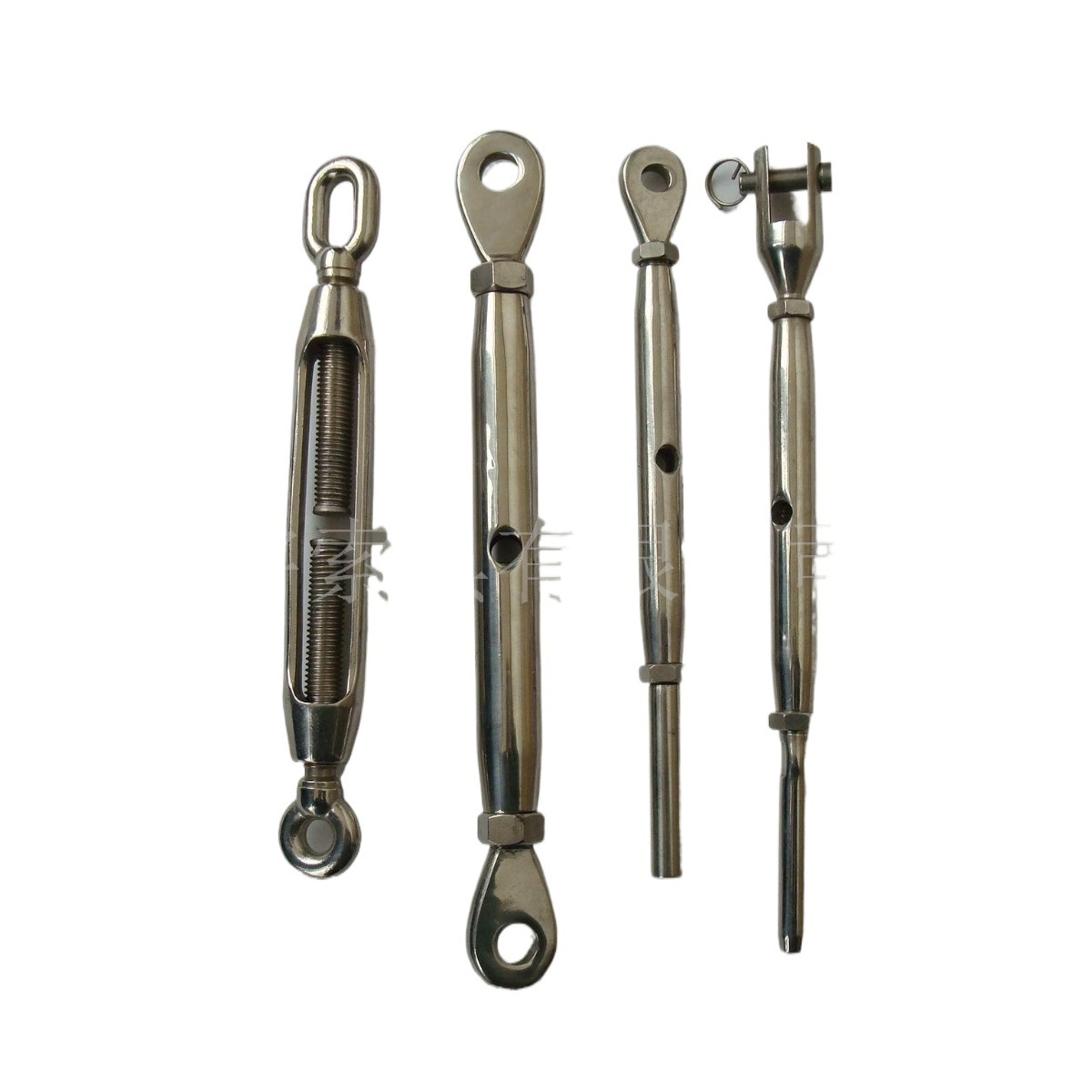 不锈钢花兰螺丝日式封闭花兰螺丝钢丝绳拉紧器楼梯扶手拉索