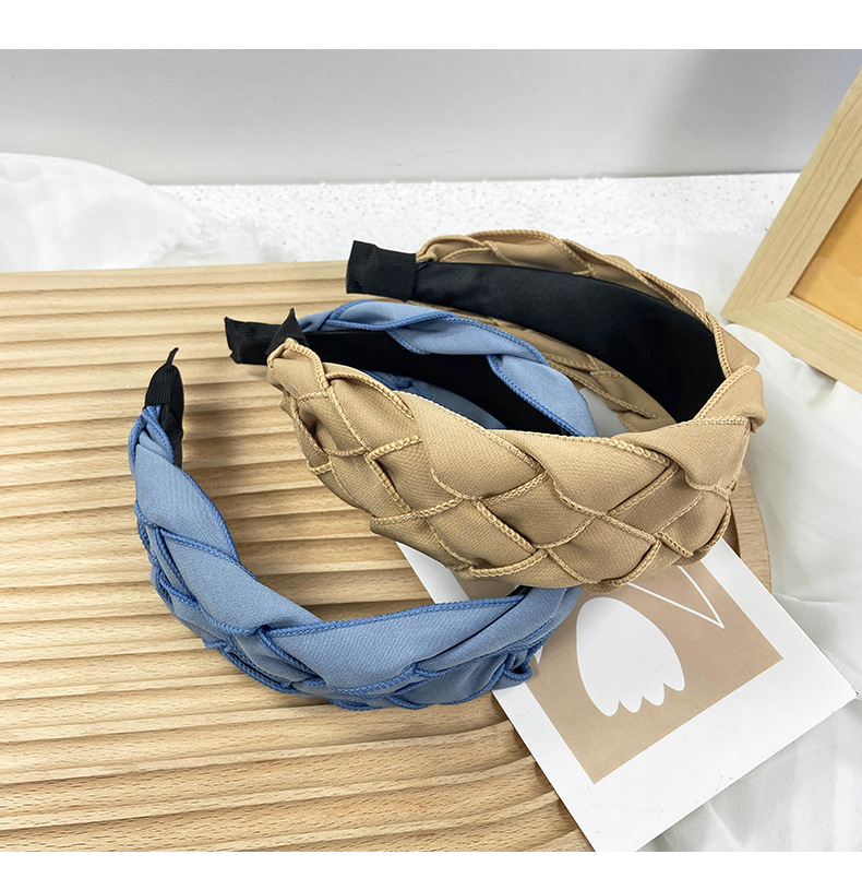 Fashion Solid Color Cloth Hair Band 1 Piece display picture 5