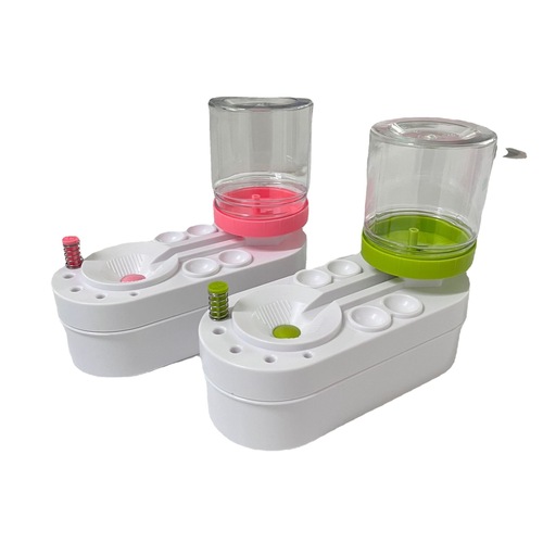 Rectangular plastic brush cleaner, water circulation scrubber, brush cleaner, brush cleaning tool