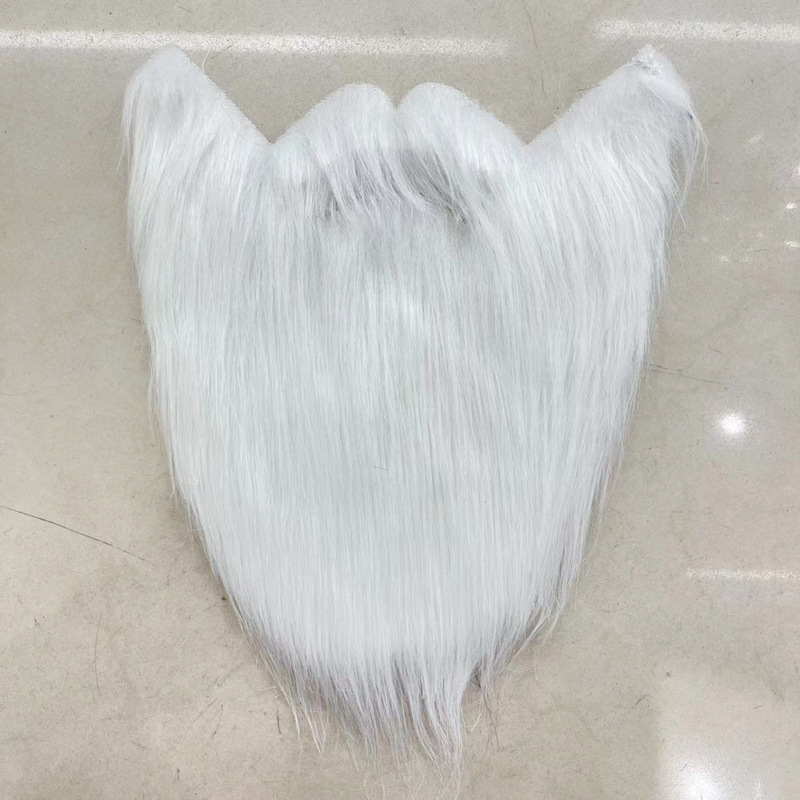 Transfronterizos Halloween simulación barba Santa barba blanca larga barba negra barba fiesta barba