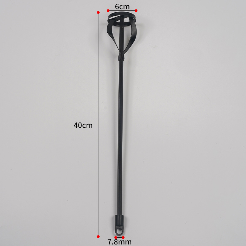 Diámetro de la cúpula 6-Ancho máximo 6,5-Longitud cónica 9,5-Longitud máxima 14-Negro