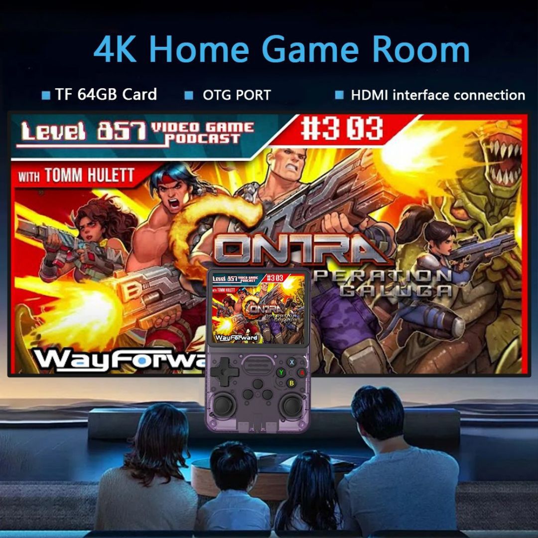 Neue Open-Source-Handheld-Spielkonsole R36S: Retro-GBA, 3DLinux-System, HD R36HD Arcade_voghion.com