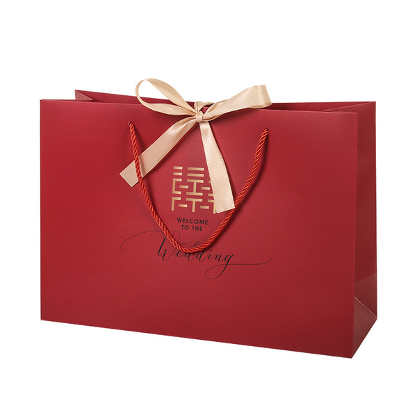 Wedding handbag gift bag wedding candy bag wind paper bag candy box…