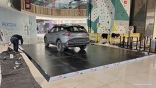 適用於東風悅達起亞品牌汽車商場靜態展示展台地台制作搭建