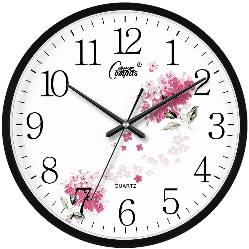 Black frame pink flower style