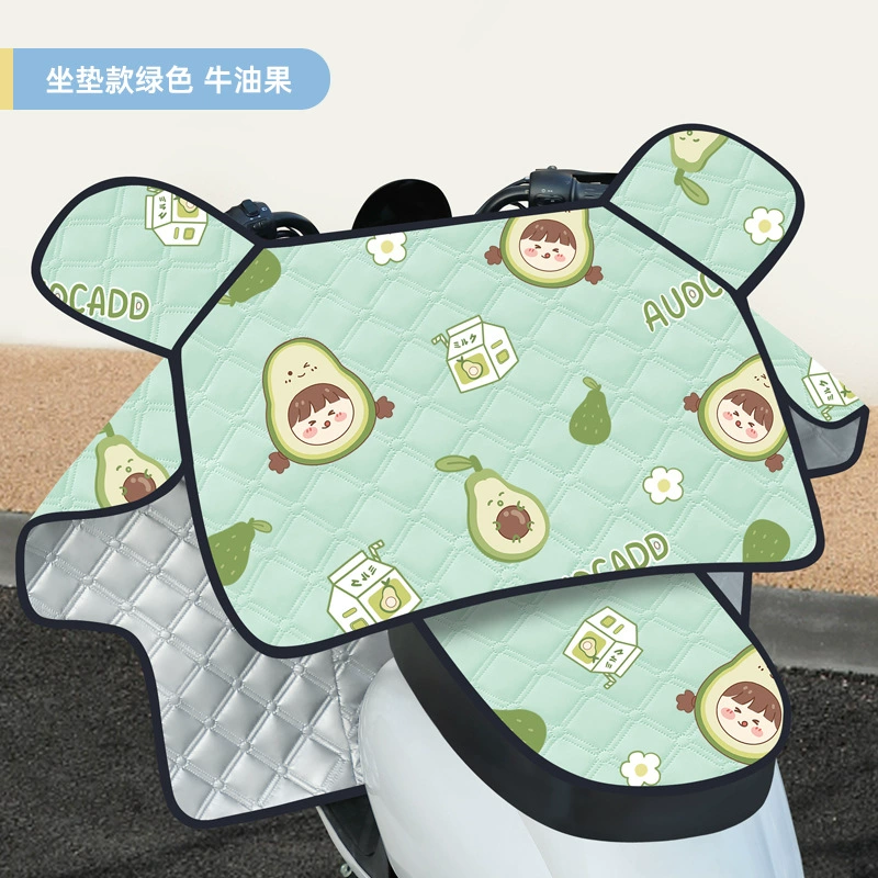 Электромобиль, блокируемый ветром летом, новая двухсторонняя водонепроницаемая весна и осень, батарея весной и летом солнцезащитный крем, универсальный четыре сезона