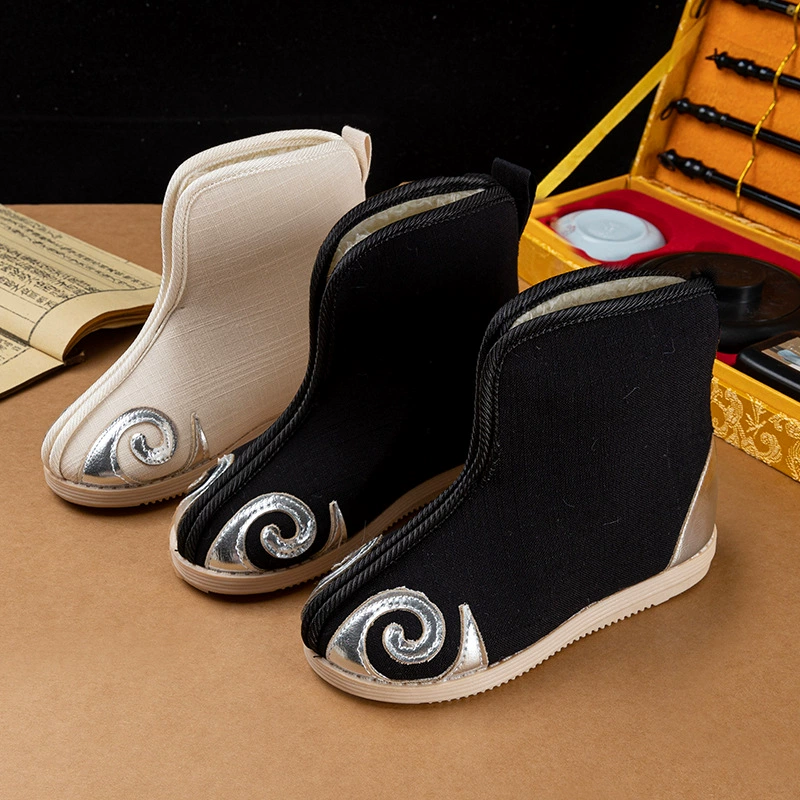 Старая пекинская детская обувь из ткани сапоги для мальчиков