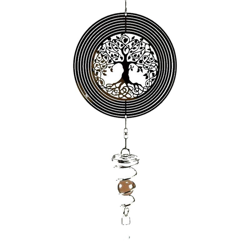 15 см подшипник из нержавеющей стали вращающиеся колокольчики Дерево жизни трансграничная электронная коммерция Amazon Supply ремесло подвесные украшения