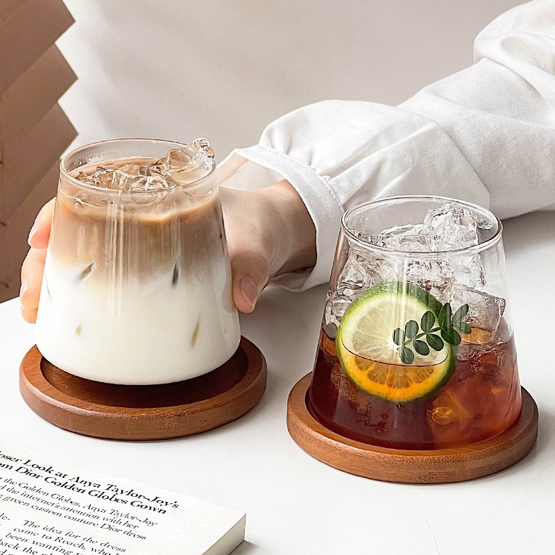 Japanese-Style Mount Fuji Glass Cup Ins-Style Iced American Latte Coffee Cup Home Cold Drink Cup Beverage Cup Water Cup Japanese-Style Mount Fuji Glass Cup Ins-Style Iced American Latte Coffee Cup Home Cold Drink Cup Beverage Cup Water Cup
