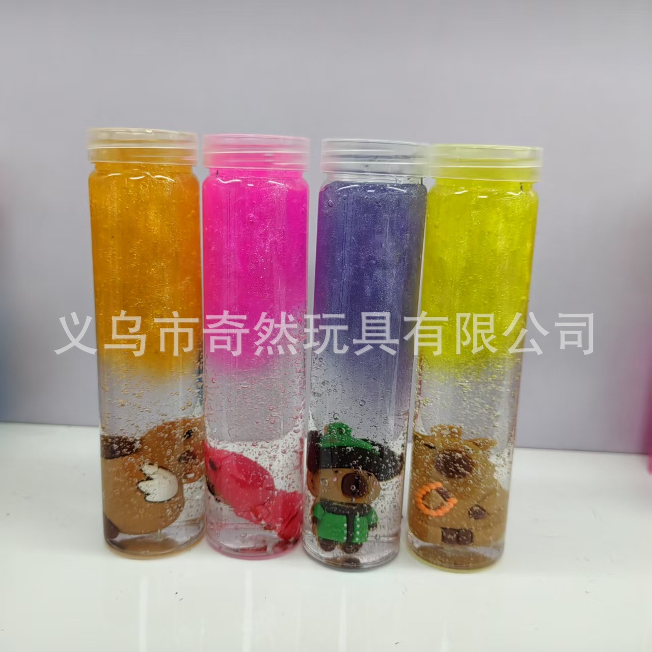 Barro de cristal de suministro directo transfronterizo, barro de goma espumante, barro de color descomprimido, artefactos mágicos, juguetes para niños, juguetes de puzzle