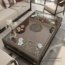 新中式桌垫中国风茶几垫pvc防烫防水防油餐桌垫免洗客厅桌面垫