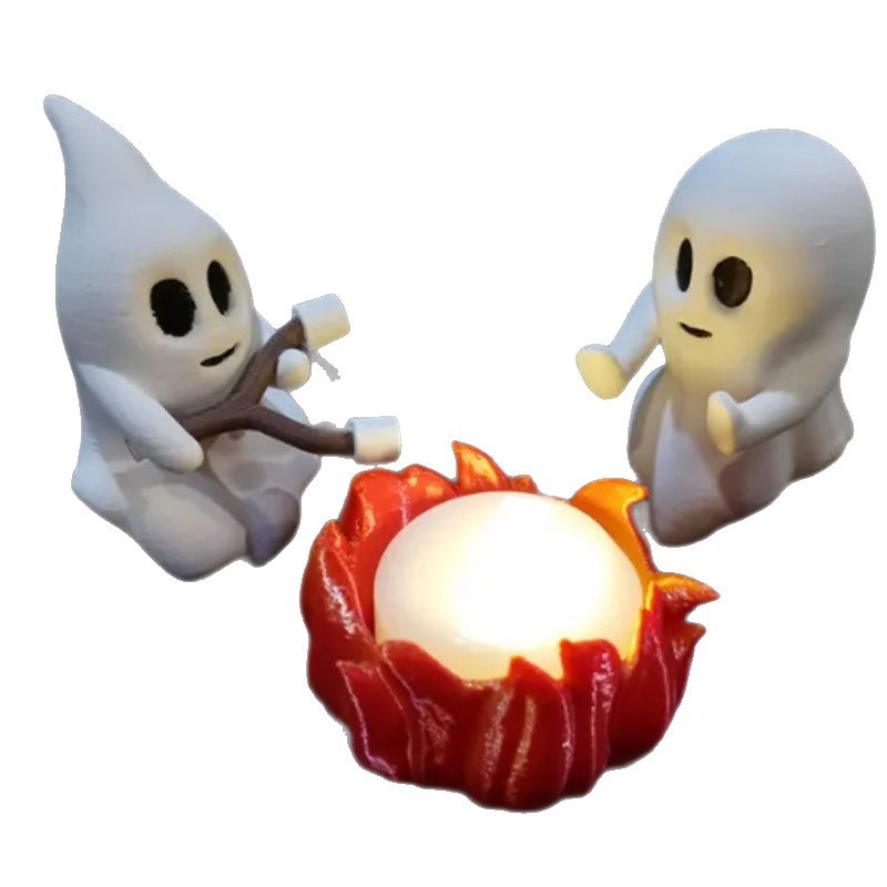 ゴースト キャンプファイヤー ギャザリング ゴースト キャンプファイヤー パーティー 樹脂オーナメント ハロウィン デコレーション|undefined