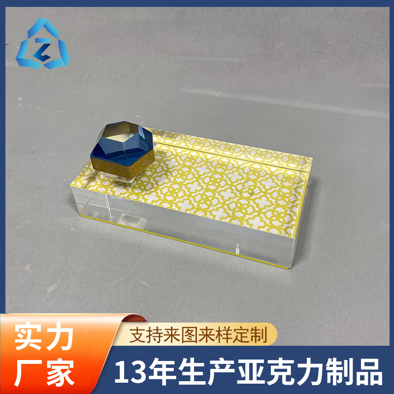 透明水晶亚克力戒指展示支架 指环展示托 珠宝玉器首饰品道具展架