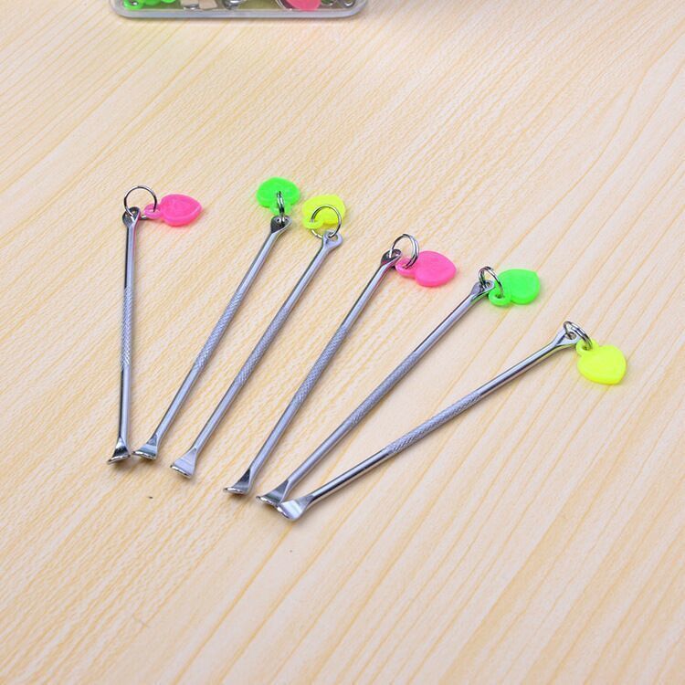 韓国風ピーチハートイヤースクープステンレススチールイヤースクープ/耳かき/耳くわえキー穴付き家庭用品ラウンドヘッドハイエンド|undefined
