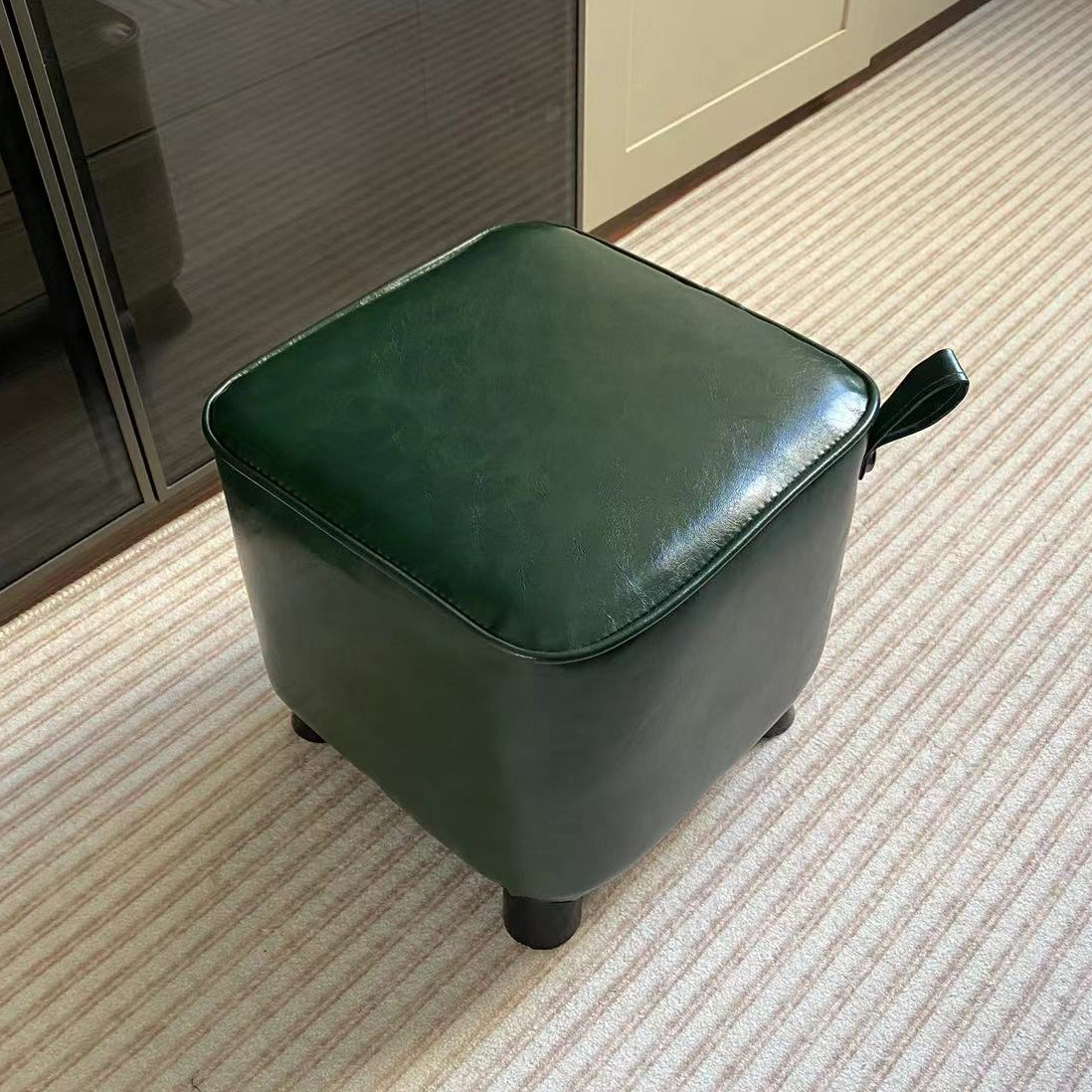 Household Small Stool Soft Bag Low Stool Children's Coffee Table Stool Sofa Stool Shoe Changing Stool Footstool Door Shoe Changing Stool