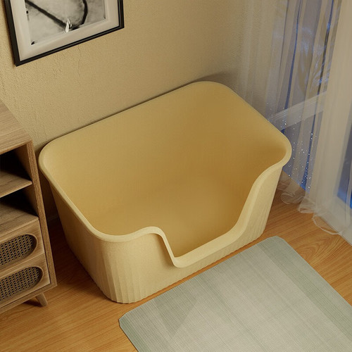 Cat litter box extra large open cat toilet anti-splash cat litter box cat Maine Coon cat litter box supplies