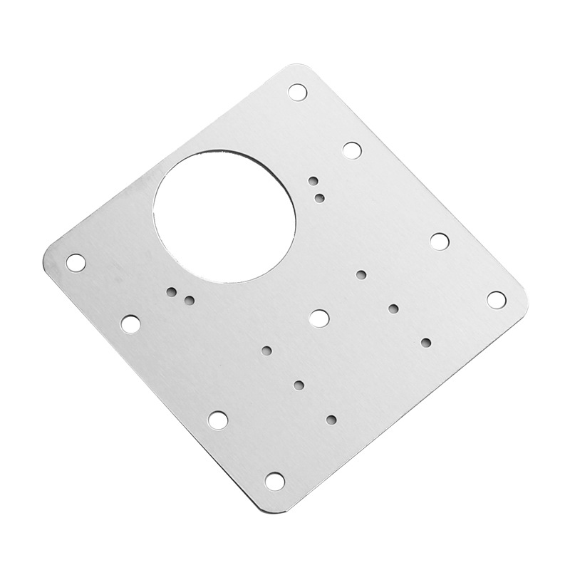 Pieza de reparación de bisagra de puerta de gabinete de acero inoxidable, pieza de reparación de bisagra de armario, placa de instalación de artefacto, pieza de reparación de bisagra de placa de respaldo