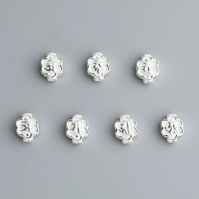 Zərgərlik ara hissələri silver Zodiac Guardian beads
