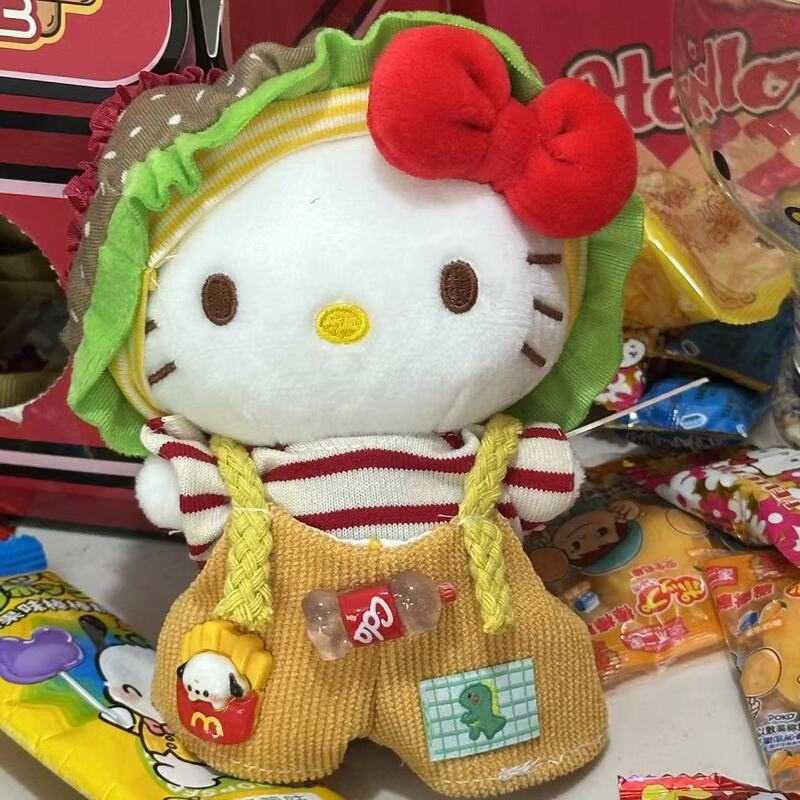 ハローキティバッグペンダントリトルシェフシリーズハローキティ人形ペンダントかわいい漫画人形キーホルダー|undefined