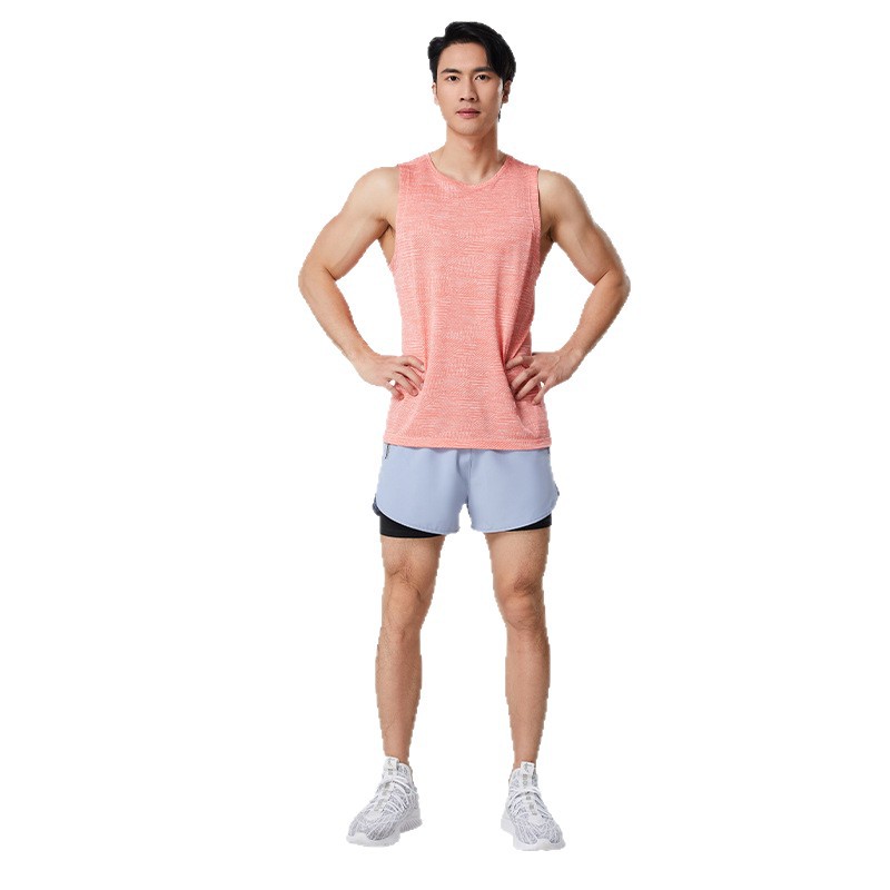 Shorts hombre correr ciclismo maratón juego de dos piezas hombre 2026 nuevo verano seco falso juego de dos piezas