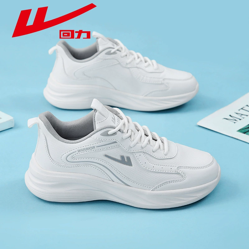 Кроссовки с эффектом памяти для женщин, новая модель 2025 года, кожаная поверхность, белые, с мягкой подошвой, легкие, мужские, без запаха, амортизирующие, для бега