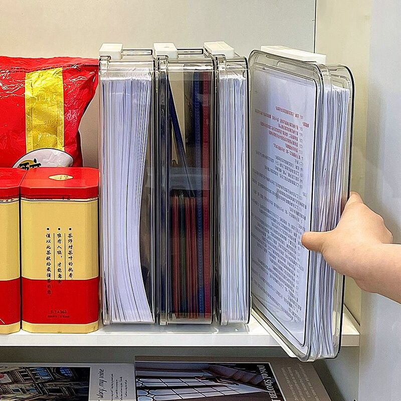 試巻収納整理神器大容量透明プラスチック戸籍本中学校卒業証明書a4書類収納ケース|undefined