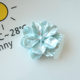 Vintage Pearlescent Three-dimensional Five-petal Flower Resin Accessories DIY Phone Case Hairpin Material Flower Accessories