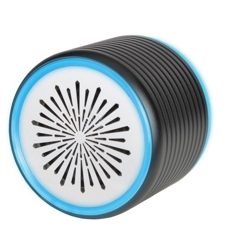 2024ポータブルbluetoothスピーカー無線クリエイティブ小型鋼砲LEDライト小型スピーカー屋外アルミ合金小型スピーカー|undefined