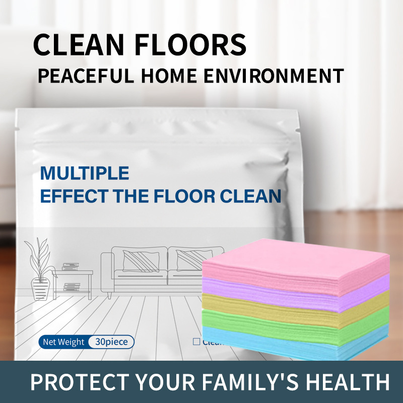 Cross-Border Version of English Floor Cleaning Tablets, Floor Tile Cleaner, Decontamination, Descaling, Brightening and Fragrance, Mopping and Cleaning