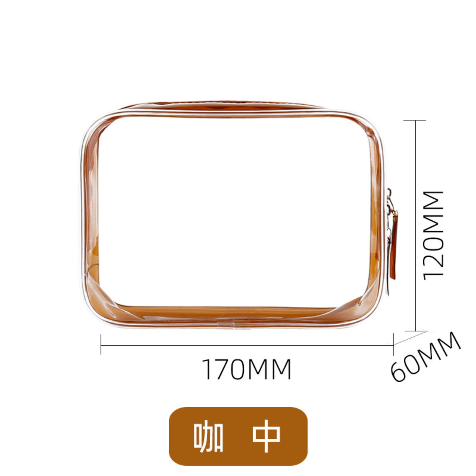 Bolsa de cosméticos transparente de PVC transfronterizo Conjunto de 4 piezas Bolsa de almacenamiento de lavado impermeable de viaje multifuncional de gran capacidad en stock