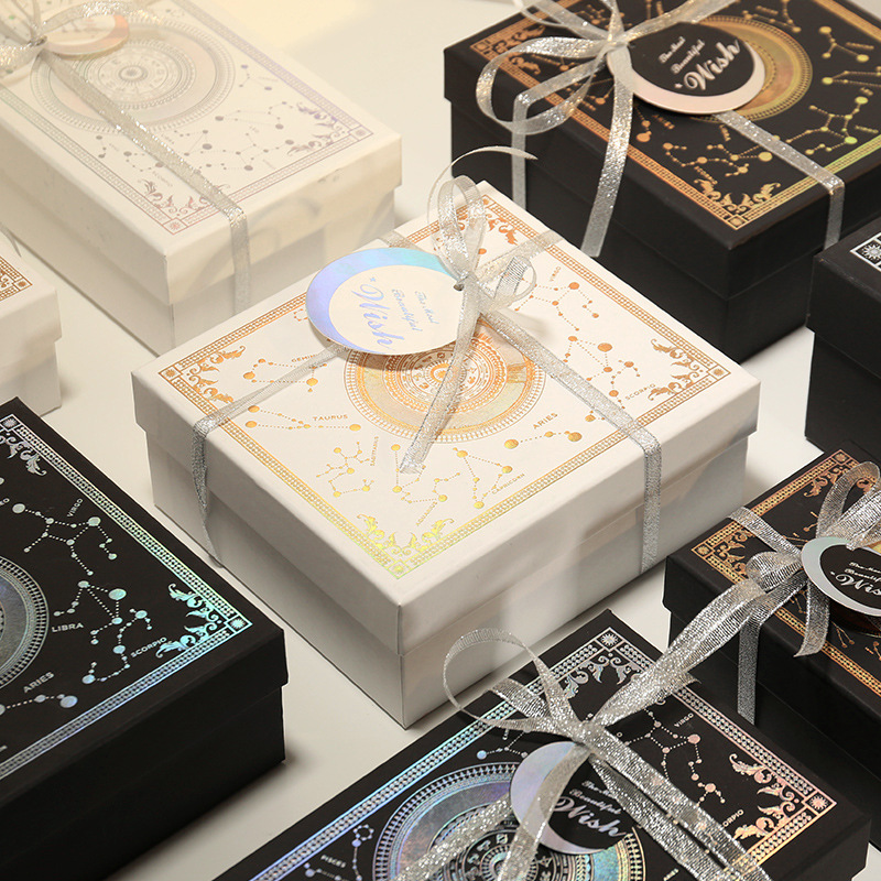 Gift Box Heaven Lid Valentine's Day Handheld Gift Box Gift Box Large Constellation Cosmetics Cup Packaging Gift Box