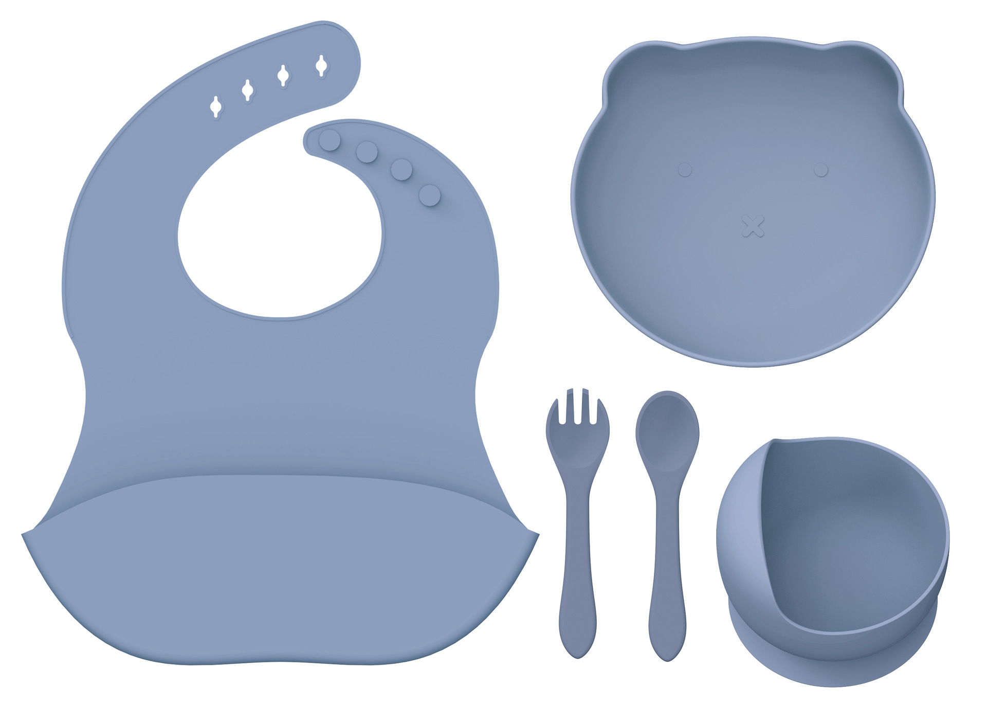 다섯 조각 블루