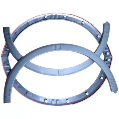 Wheel eyebrow — eyebrow anti-chafing strip wheel