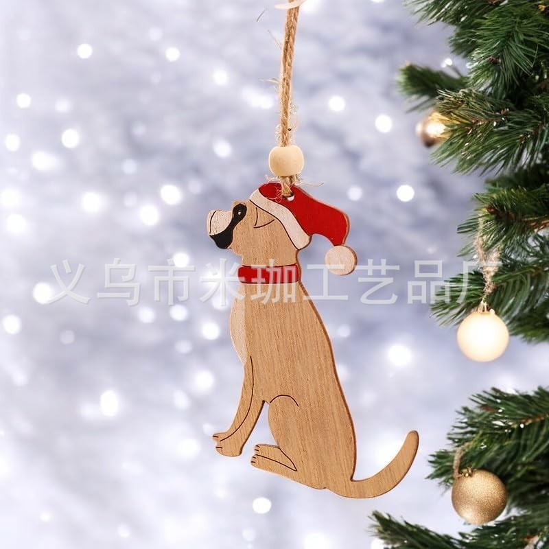 2025年越境新築祝いギフト クリスマス 母の日 バレンタインデー 装飾品 玄関用丸型木製吊り飾り|undefined