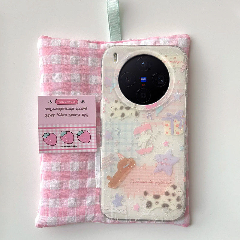 Suitable for Vivox300S Mobile Phone Case, High-End Cartoon Female Model X300Ultra, Ultra-Thin, All-Inclusive, Cute Dalmatian Dog