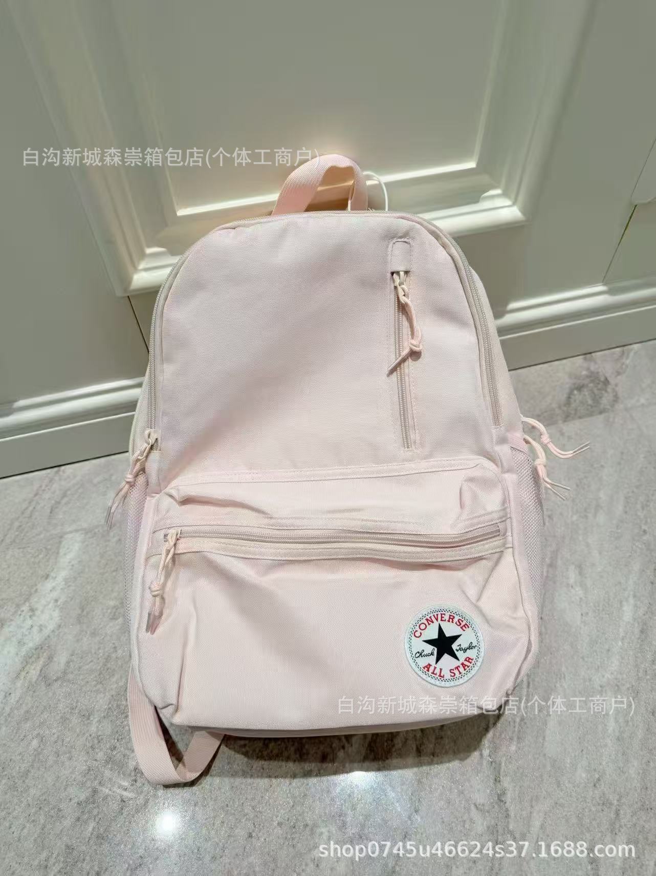 측면 메쉬 포켓 꽃잎 파우더