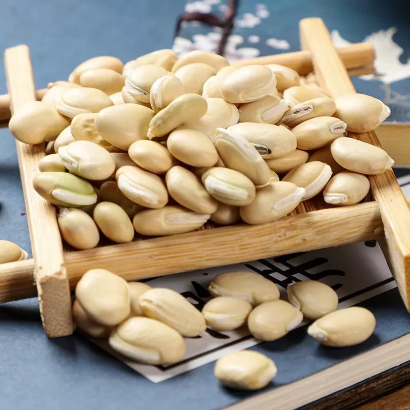 White Hyacinth Bean Bai Bian Dou 500g Dried Seeds for Soup and Congee Yunnan Origin specifications