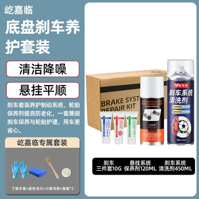 Cylinder, Guide Pin, Lubricating Grease, Cleaning/curing agent - maintenance-kit-yld-chassis-suspension-system-maintenance-agent