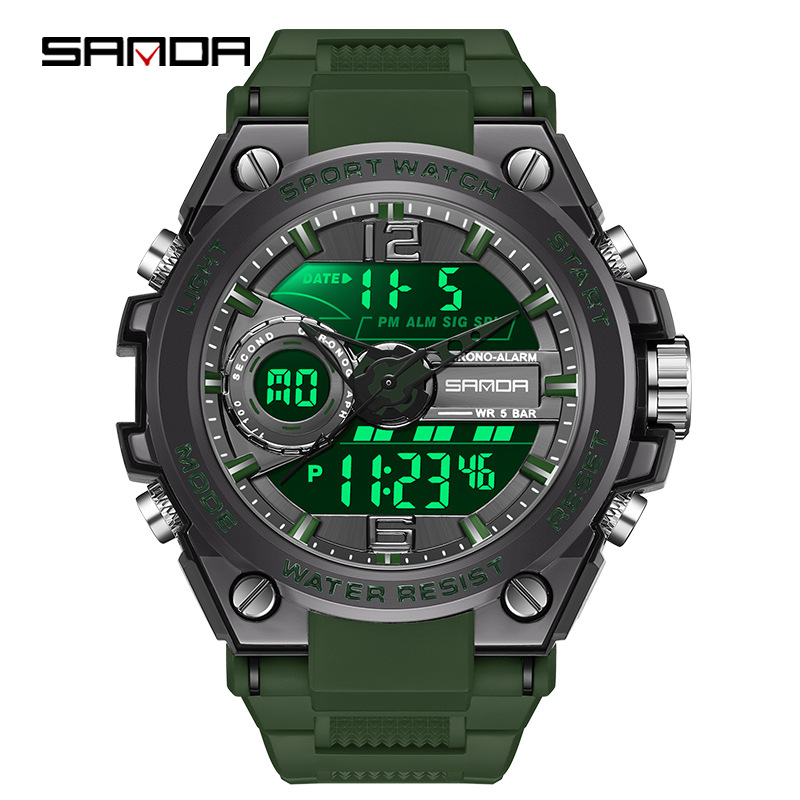 6092 고무 링 검정색과 녹색