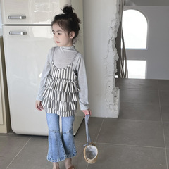 Yuyu Princess Girls' High Quality Lightweight Cotton Sensitivity Semi-High Neck Underwear Children's Light Inner Wear 