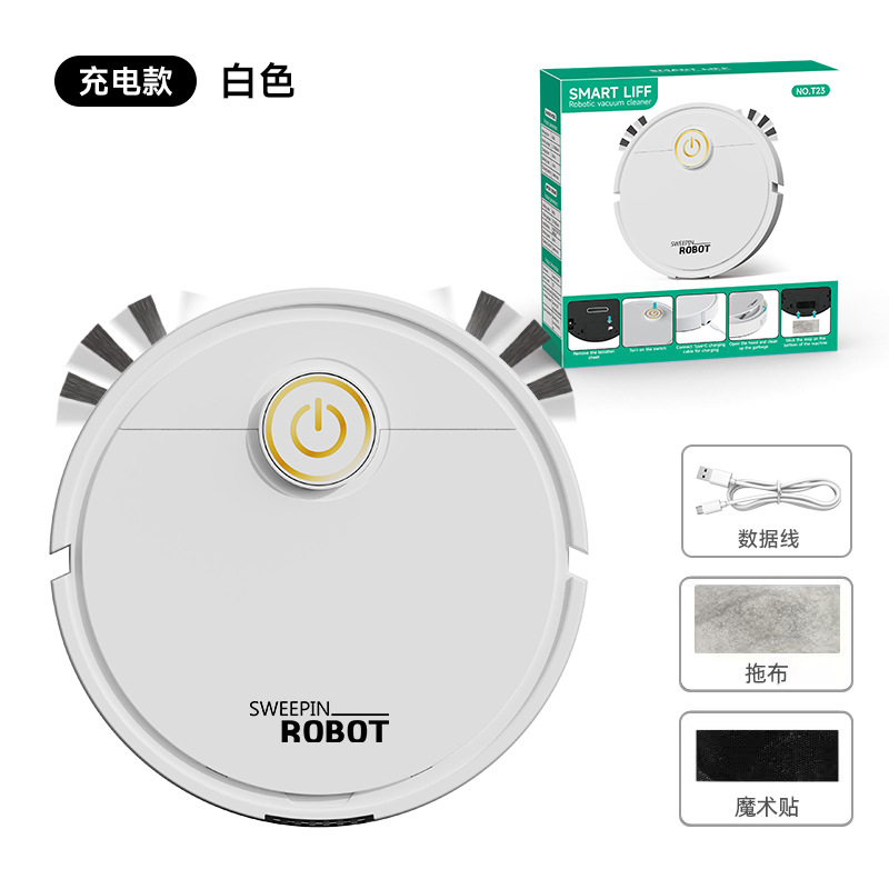 Monopolio transfronterizo inteligente máquina de barrido y tracción en todo uno 2024 nuevo USB carga 3 - en - 1 barrido y tracción regalos al por mayor
