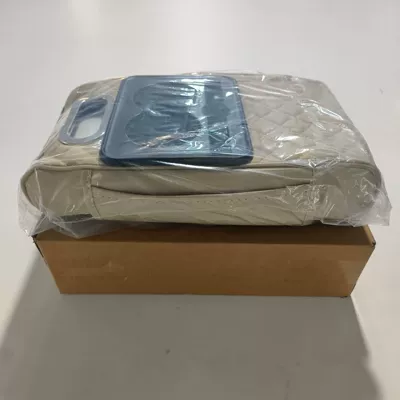 Armrest box pad | Central Elbow Heightening Pad - carton-packaging-heightening-pad-beige-five-in-one-multi-functional-classification-storage