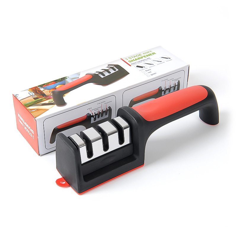Afilador de cuchillos multifuncional de mano para cuchillos y tijeras nuevo modelo popular venta al por mayor