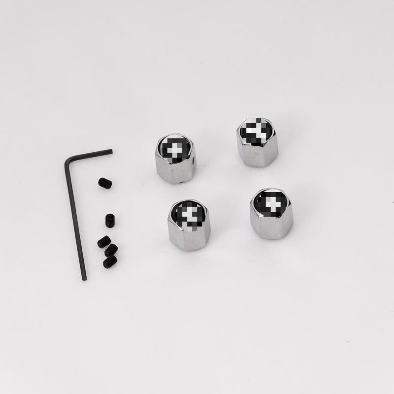 Tapa de Válvula para Neumáticos de Acero Inoxidable Antirrobo para Autos image 17