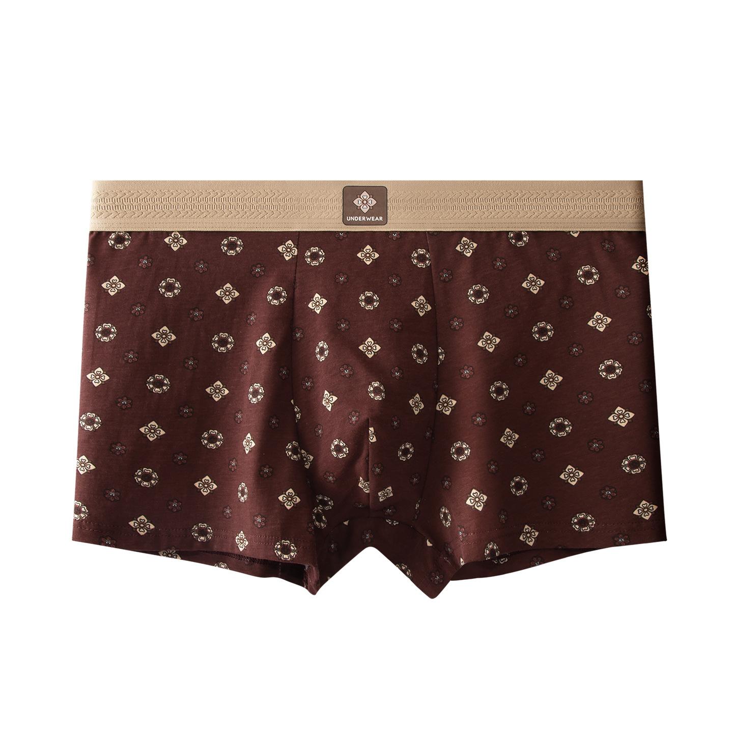 Otoño y invierno nuevas pantalones interiores de hombre impresión de algodón transpirable 10A cómodas pantalones deportivos de ángulo plano