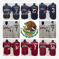 Dodgers Urias Bellinger Betts Jersey Лос-Анджелес Доджерс мексиканская версия бейсбольного костюма
